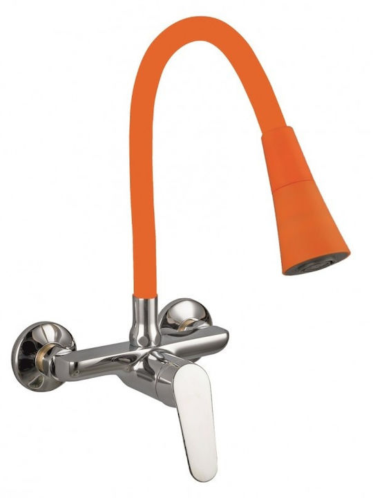 Inter Ceramic Kitchen Faucet Wall Orange Inter Ceramic Kitchen Faucet Wall Orange
