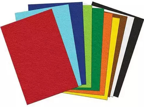 Samt-Bastelpapier 50x70cm 1 Bogen Rot