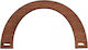 Holzgriff für Taschen Blütenbraun 30,5x17cm 2 Stück