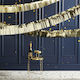 Διακοσμητική Γιρλάντα Χρυσά Κρόσια Gold Foiled Fringe Garland Decoration 5m