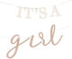 Διακοσμητική Χάρτινη Γιρλάντα Πάρτι "it's A Girl" 1.5m Gingerray