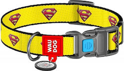 Waudog Superman 2 Жълта Пластмасова Малка Кучешка Каишка 1.5x23-35см Smart ID Waudog Superman 2 Жълта Пластмасова Малка Кучешка Каишка 1.5x23-35см Smart ID