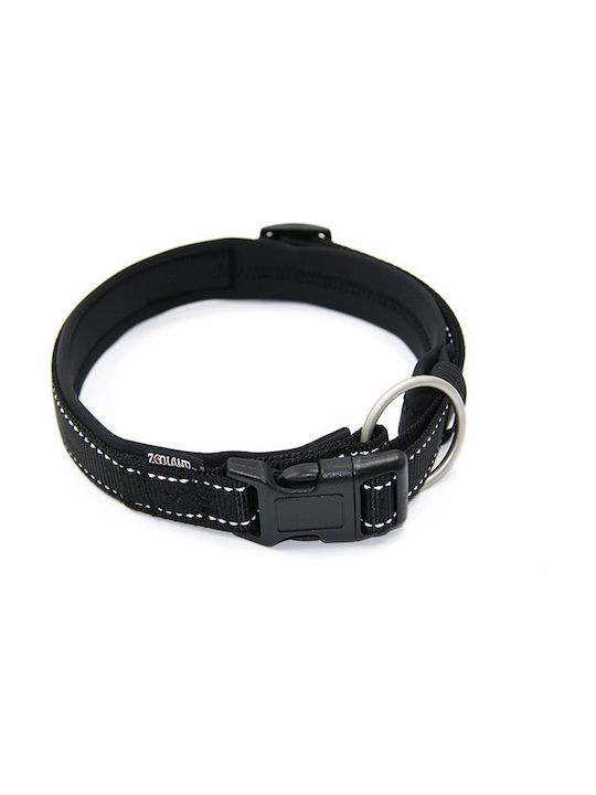 Zooland Collar Extra Comfort Black S 1.5x30-40cm