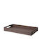 Rechteckig Serviertablett in Gray Farbe 43x23x23cm 367000-34 1Stück