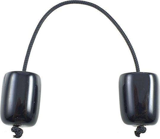 Begleri with 2 Beads Fidget Black 2.9cm