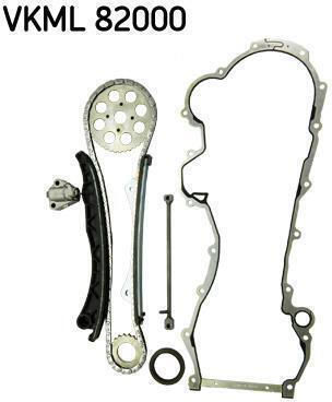 Complete Timing Chain Set Fiat G.punto 10/05 Panda 09/03 I Vkml82000-50