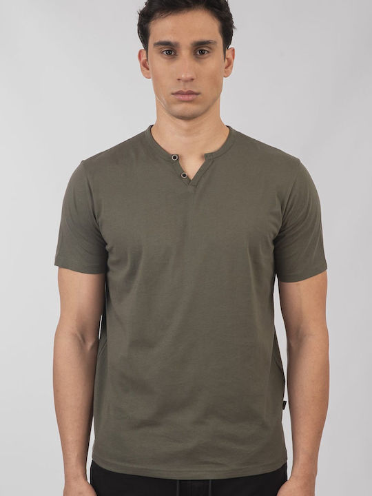Double T-shirt Khaki