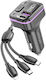 Earldom FM Transmitter Αυτοκινήτου με Bluetooth / USB / Type-C
