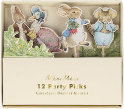 Sweet Decorations for Party 12 Pieces