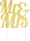 Mr & Mrs Cake Decoration