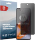 Rosso 2.5D Privacy Tempered Glass Μαύρο (Moto G75)