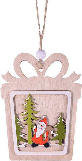 Ornament suspendat Cadou Din lemn Roz