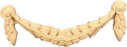 Carved Wooden Centerpiece Decoration 6.5cm x 2cm