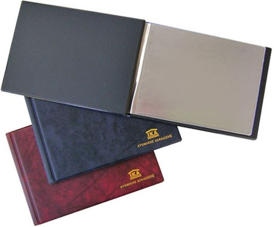 IKA Individual Insurance Stamp Folder Fixed 12 Sheets