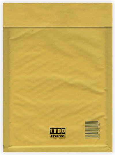 Φάκελος Φυσαλίδα Typotrust 150 X 215 Mm Ταινία Καφέ