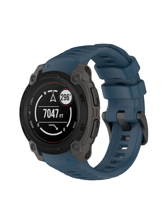 Techsuit Silikon Tragbare Bänder Marineblaue Garmin Instinct