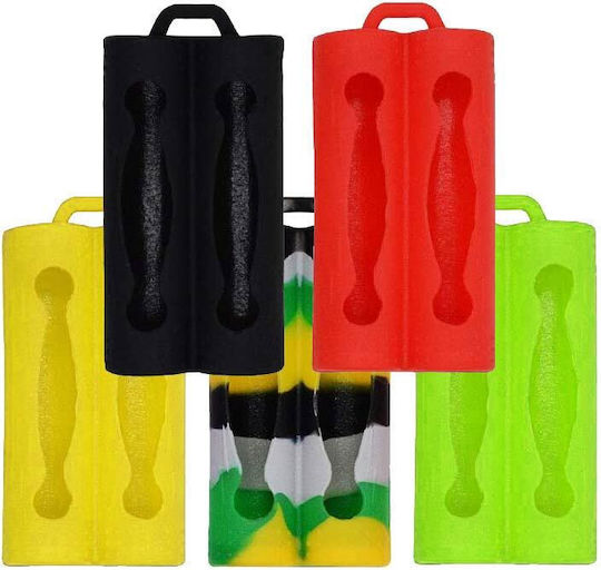 Διπλή Προστατευτική Θήκη Μπαταριών Τύπου 18650 Transparent