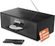 Majority Ηχοσύστημα 2.0 Oakcastle 1000002848 60W με CD Player και Bluetooth