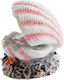 Aquarium Decoration Shell Connects to Air Pump 6*6*h6.5cm