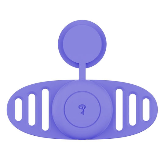 Husă Silicon pentru AirTag în culoarea Violet
