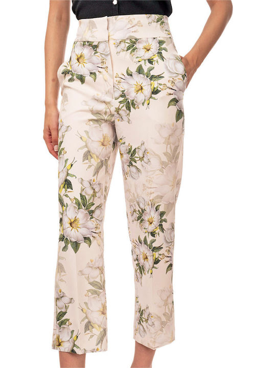 MY T Women's Fabric Trousers