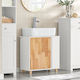 SoBuy Blat cu Lavoar L30xW30xH60cm Alb