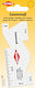 Sewing Hemline Ruler Kleiber 35203 10cm X 4cm White Onp-35203
