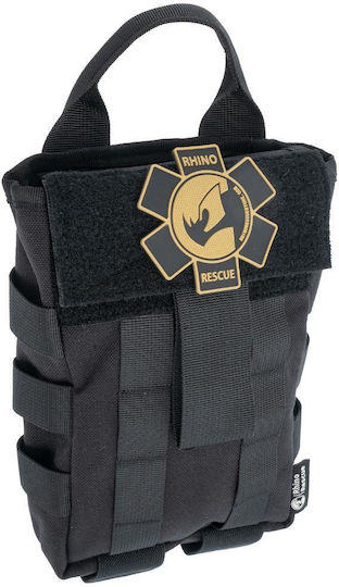 Rhino Rescue Car First Aid Kit Bag with Components Suitable for First Aid QF-001
