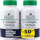 Doctor's Formulas B-Complex Βιταμίνη για Ενέργεια, Ενίσχυση του Ανοσοποιητικού & το Νευρικό Σύστημα 2 x 120 κάψουλες