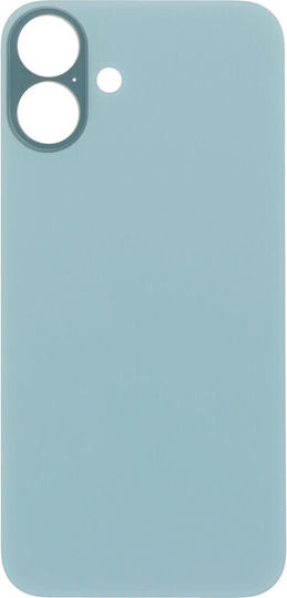 Replacement Back Cover Big Hole Back Cover iPhone 16 Plus – Teal