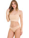 Βαμβακερά Women's Brazil 3Pack Seamless Beige