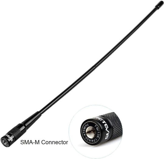 Antenne Retevis SMA-F U V Elite Antenne 39,1 cm Dualband 144/430 MHz