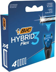 BIC Hybrid 3 Бръсначка с Резервни глави 3 остри...