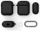 Husă cu cârlig în culoarea Negru pentru Apple AirPods Pro