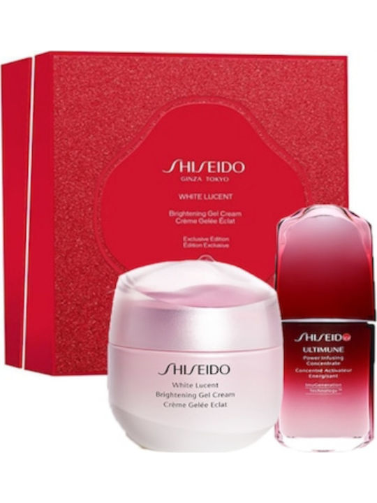 White Lucent Set Shiseido White Lucent Brightening Day Cream Face 15 Ml + White Lucent Illuminating Serum Face 10 Ml White Lucent Set Shiseido White Lucent Brightening Day Cream Face 15 Ml + White Lucent Illuminating Serum Face 10 Ml