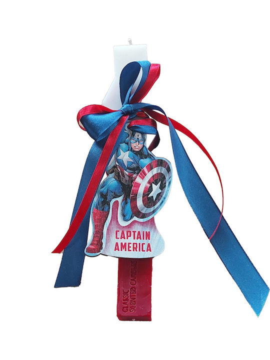 Χειροποίητη Λαμπάδα Captain America Χειροποίητη Λαμπάδα Captain America
