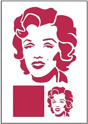 Schablone 21x29,7cm Warhol Stamperia