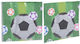 Napkins Set/16 33x33cm Football