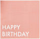 Brights "happy Birthday" Χαρτοπετσέτες Φαγητού 16τεμ
