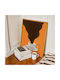 Poster Coffee Cup Pst25358 21cm X 30cm Λευκό Κάδρο Pvc