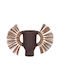 HomeMarkt Decorative Vase Alica Brown 55x19x34cm