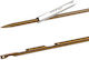 MVD Tahitian Shafts Ø6.50mm Single Flopper Smart Notch Shark Fins 115cm