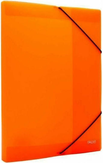 Metron Elastikbandbox 25x35x3cm Leuchtendes Orange