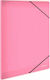 Metron Elastic File Box 25x35x3cm Neon Pink