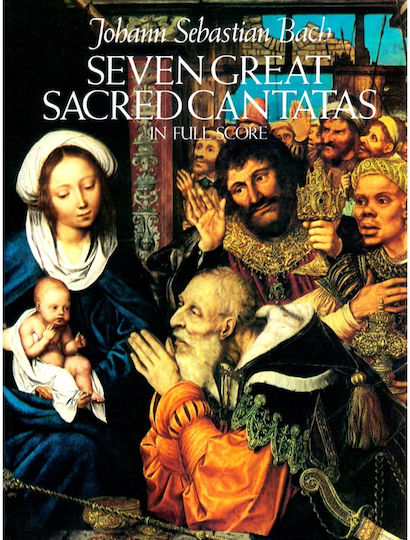 Dover Publications Bach Johann Sebastian 7 Great Sacred Cantatas Full Score