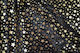 Material textil blană neagră 50 cm x 3 m Negru