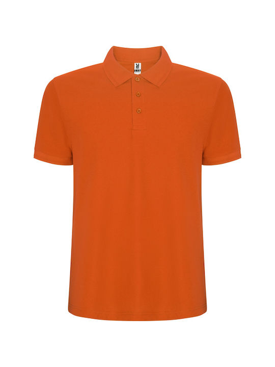 Roly Pegaso Мъжко Рекламна тениска Къс ръкав в Оранжев цвят