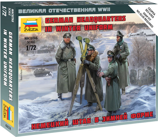 1/72 Германски щаб в зимни униформи
