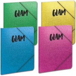 Elastischer Ordner "glam" Glitzer A4/3-69-94 Un...