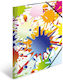 Herma A4 Paper Elastic Folder Color Blotches 19278